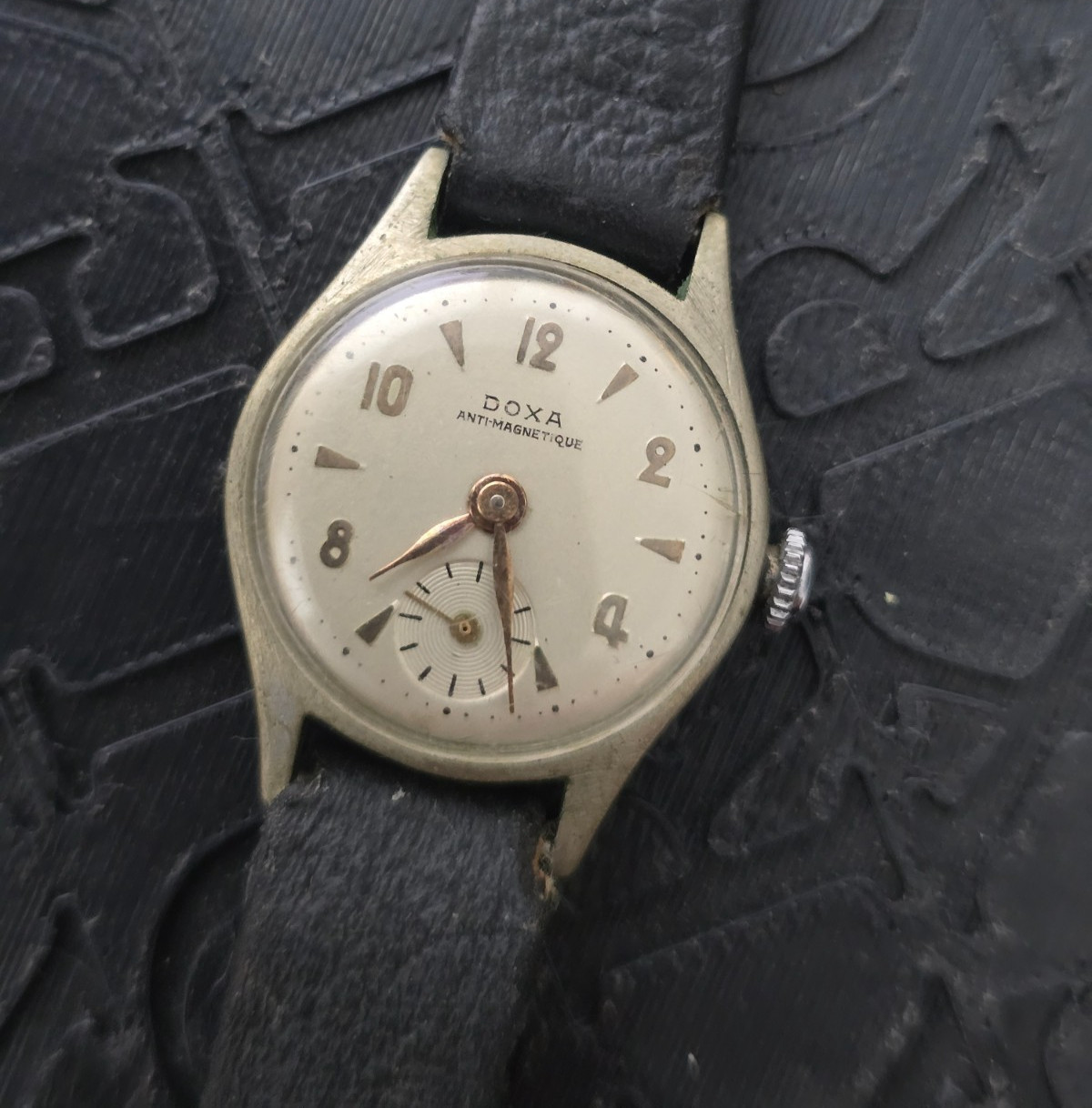 Vintage Ladies DOXA Anti-Magnetique 1951 Swiss Mechanical Watch – Head Only