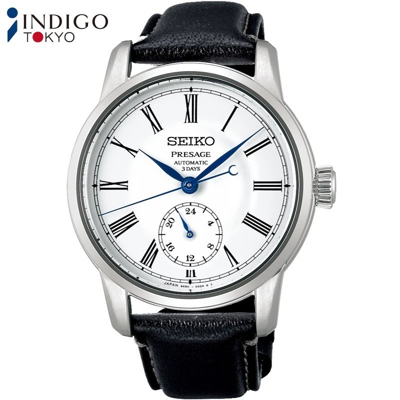 Seiko Presage SART009 Mechanical Automatic Enamel Dial 40.2mm Leather Band Watch