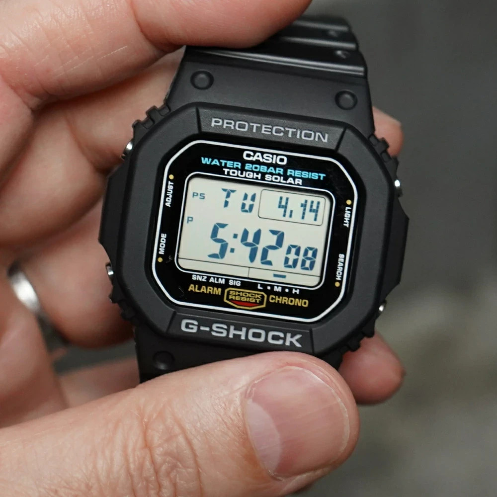 CASIO G-SHOCK G-5600UE-1JF Black Solar Men’s Watch New in Box japan
