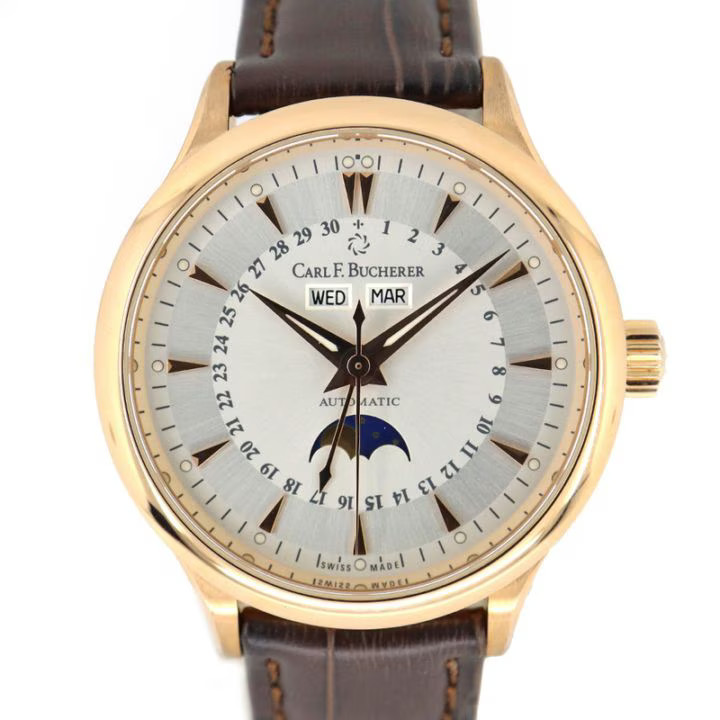 Carl F.Bucherer Wristwatch 10909.03 38.0mm Silver Wristwatch #UW1367