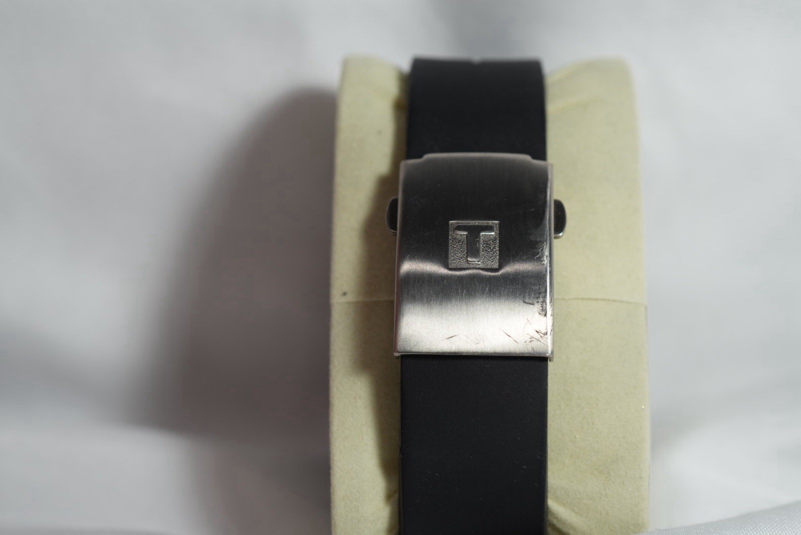 Tissot T-Touch Expert Quartz 43mm Titanium Black Dial Rubber Strap 100m