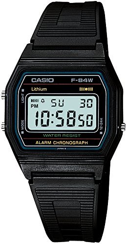 CASIO Digital F-84W-1 Black Light Men’s Standard Wristwatch JAPAN