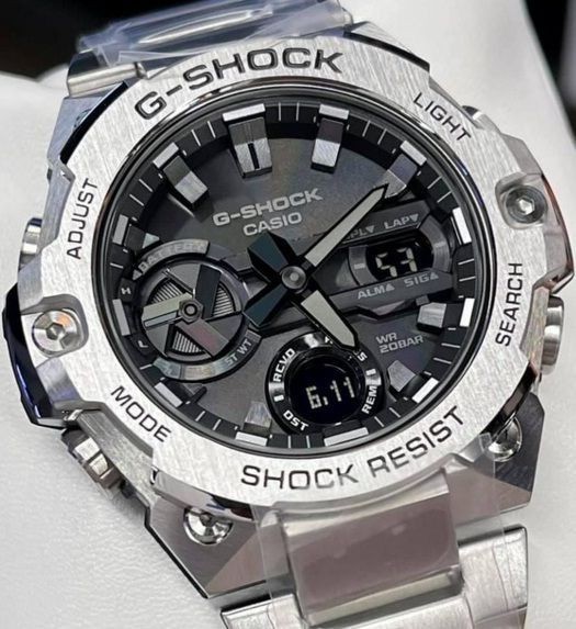 Casio G-SHOCK G-STEEL GST-B400D-1AJF Solar Bluetooth Multi-Band Japan Import
