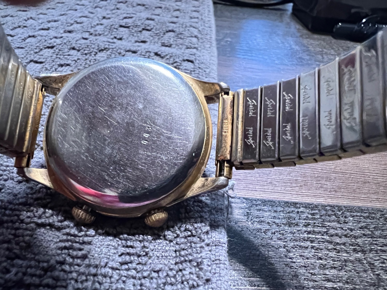 Poljot Watch Russian 18 Jewel Gold Tone