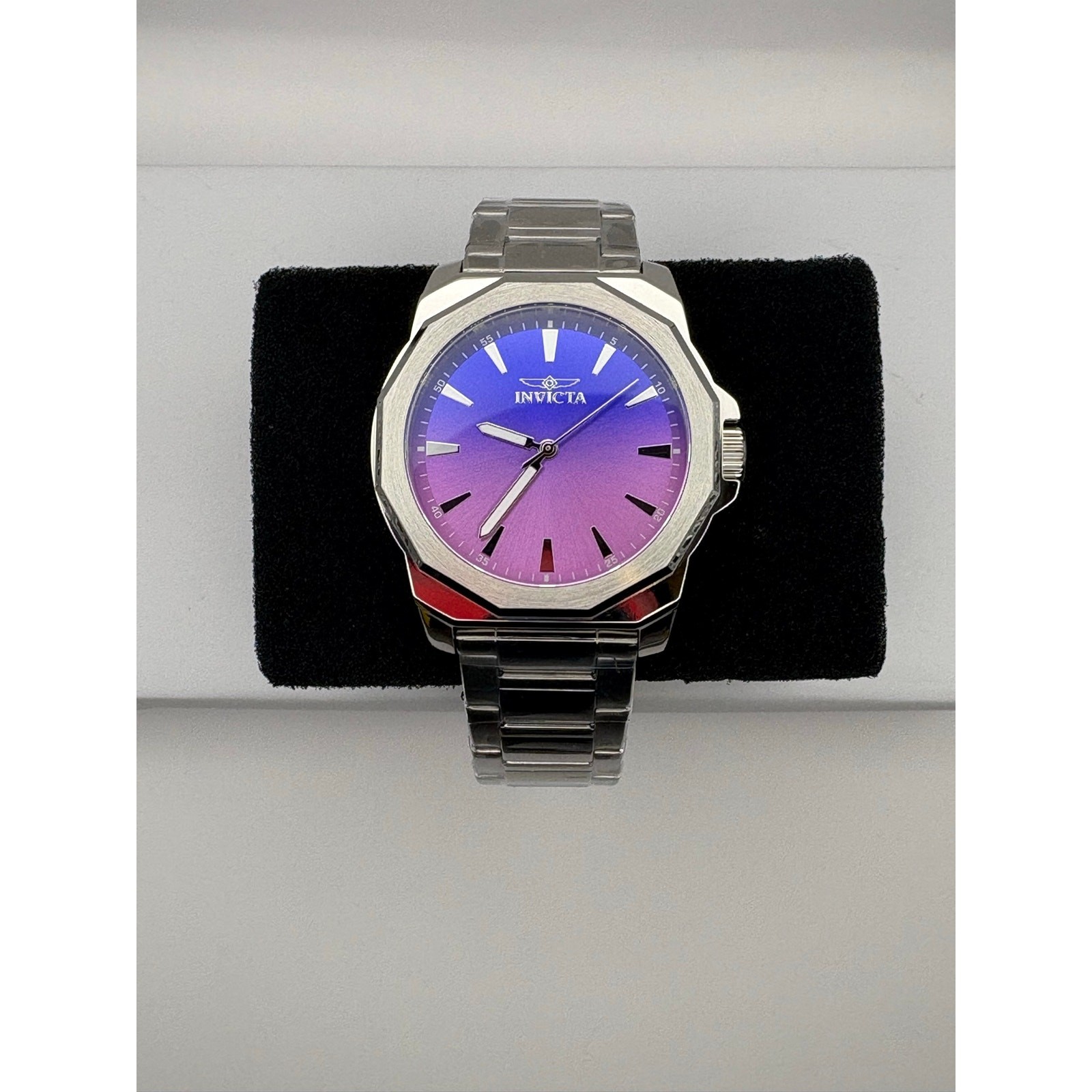 Invicta Speedway Dominus 50981 Men’s 42mm Purple Dial Stainless Steel Watch