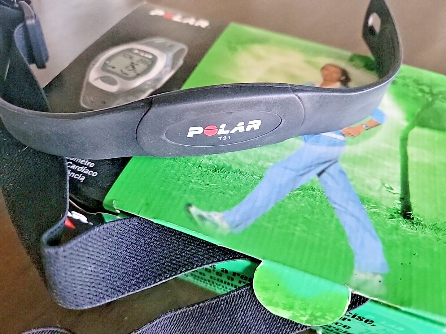 POLAR A5 Fitness Heart Rate Monitor Watch , Manual, Box Tested New Battery