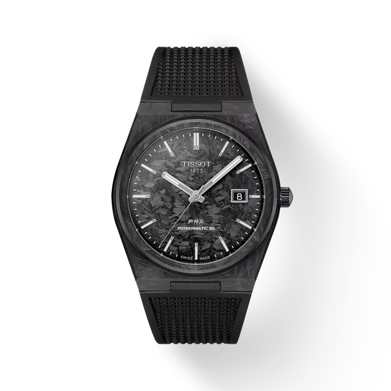 New Tissot PRX Powermatic 80 Carbon Men’s Watch T137.907.97.201.00