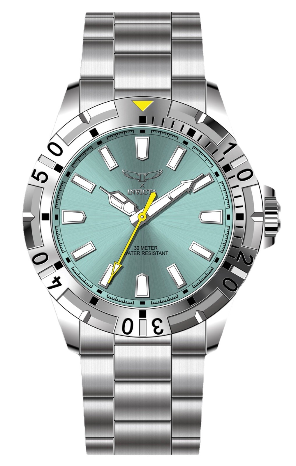 70051 Invicta Specialty Men’s 42mm Stainless Steel Watch Light Blue Dial