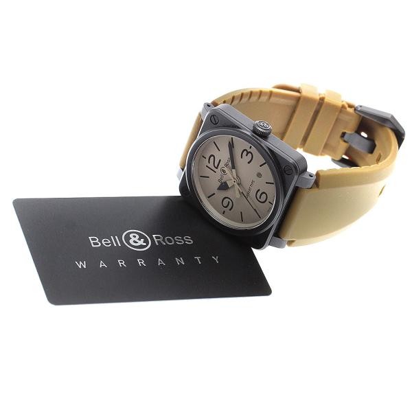Bell & Ross Desert Type BR03-92-CBL 42mm Beige Dial Date Automatic Watch #C12102