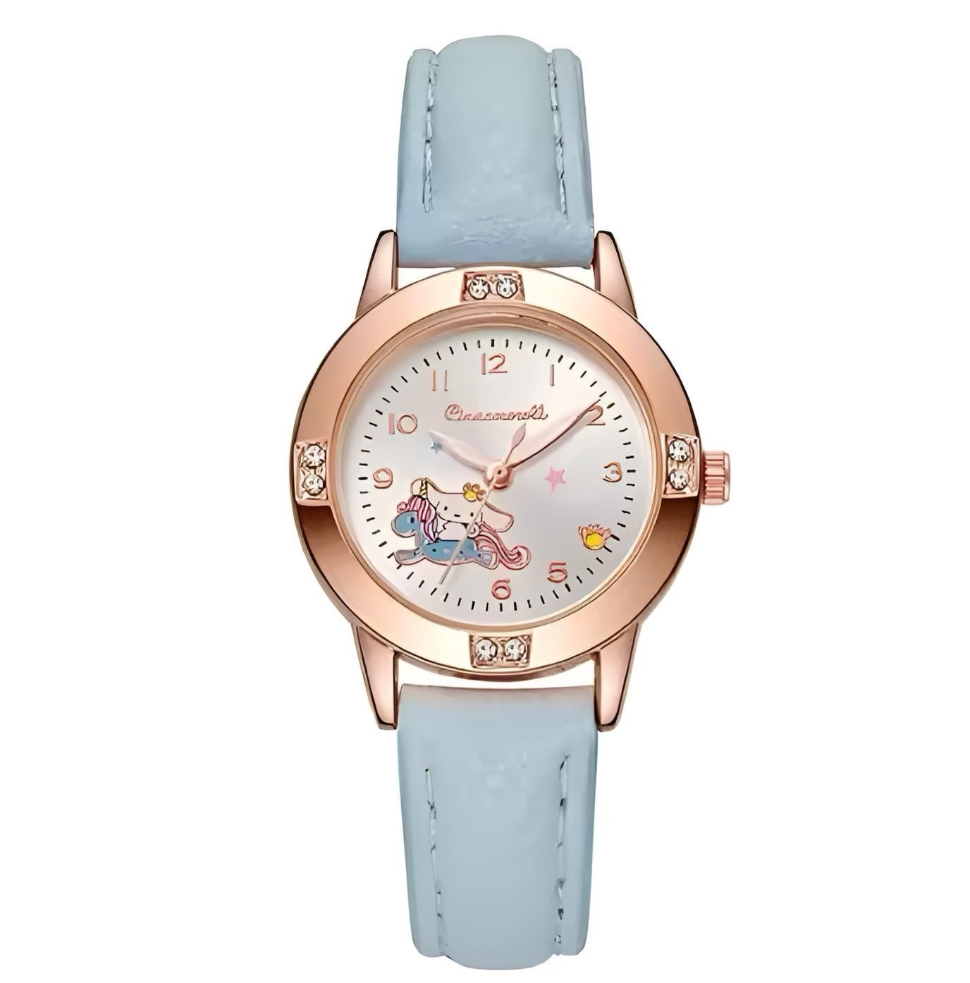 Cinnamoroll Kids/Women’s Analog Watch-Blue Band