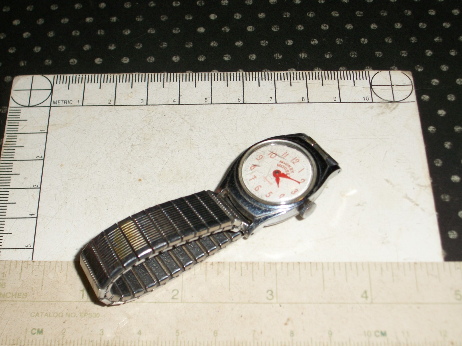 US Time Antique Mickey Mouse Wristwatch – Disney Needs Repair