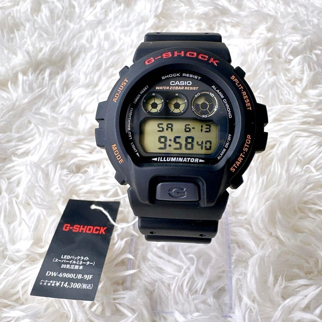 CASIO G-SHOCK Men’s Watch DW-6900UB-9JF holiday Gifts Black ​CasualSport JAPAN