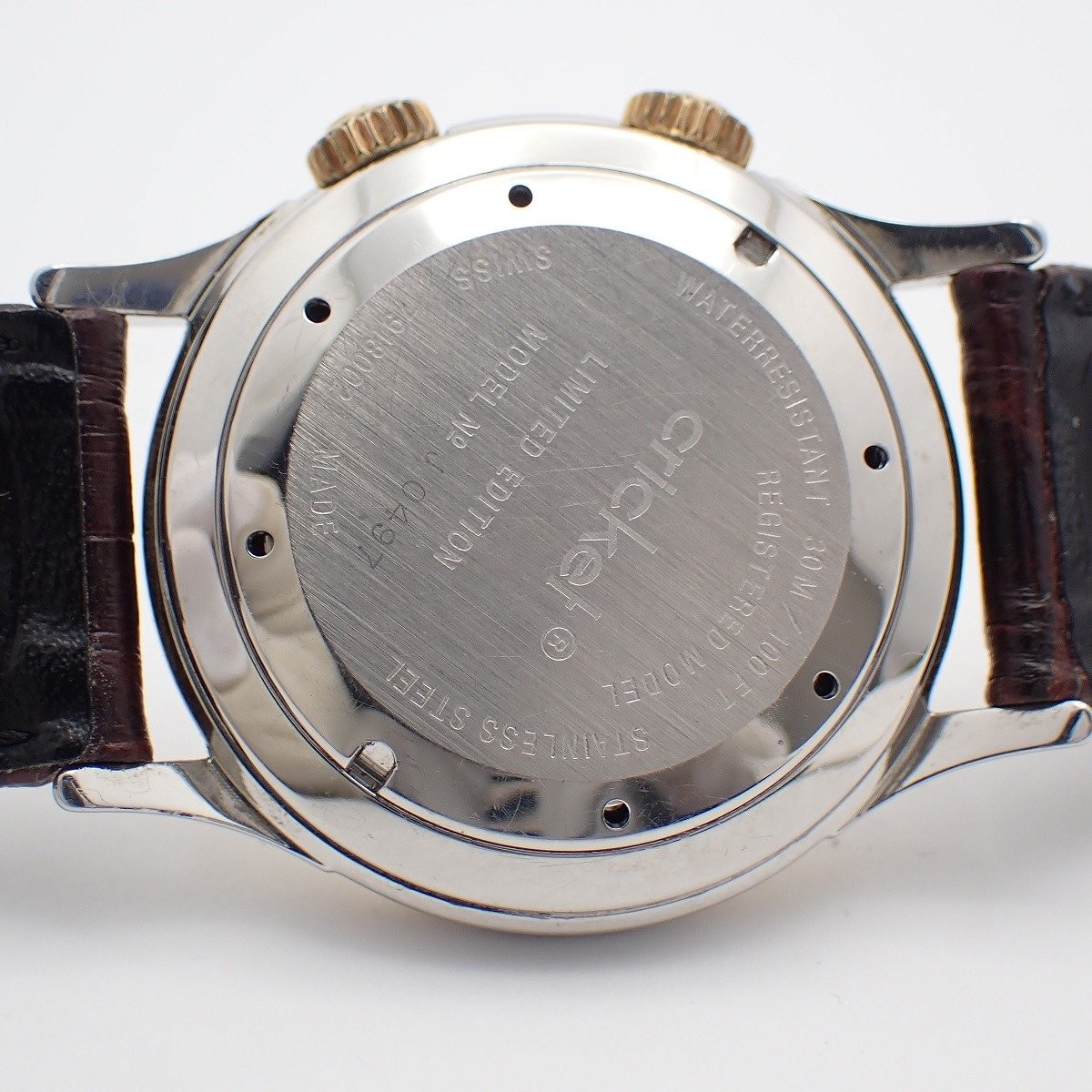 Tudor Heritage Chrono Edition Mechanical Watch Alarm Men’s Watch Combi White