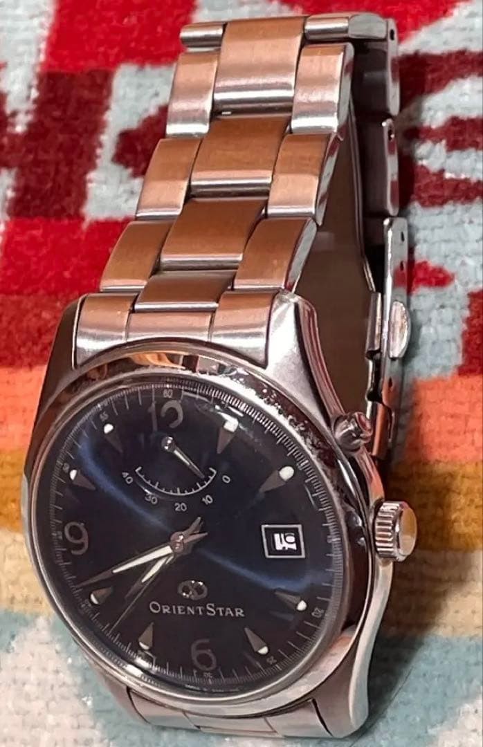 Orient Star Classic EX0C-C0 CS Blue Dial Automatic Men’s Watch Used Working #41