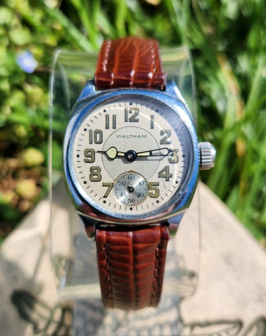 Vtg 1929 Waltham Model 1907 Grade 361 *SERVICED* Men’s 31mm Watch Mechanical 7J!
