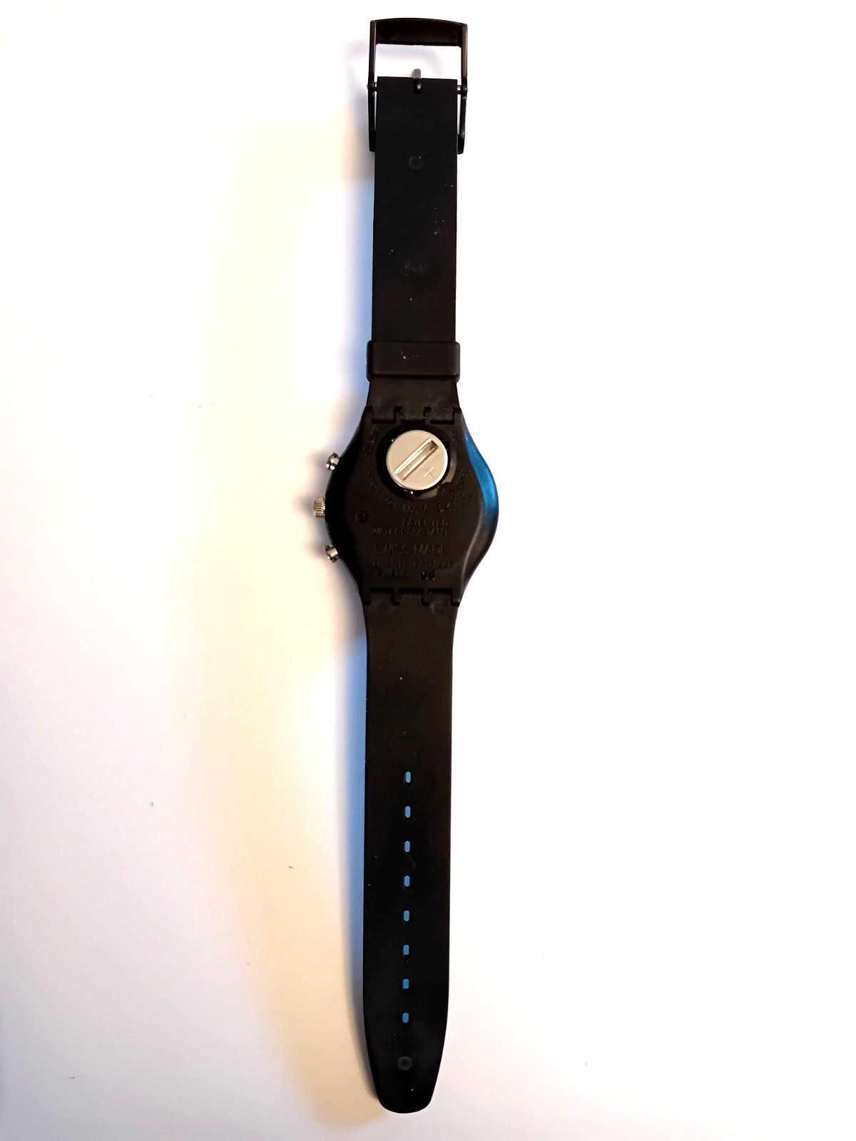 Swatch Chrono Black Friday VARIANT SCB100 1990 Vintage Wrist Watch NOS
