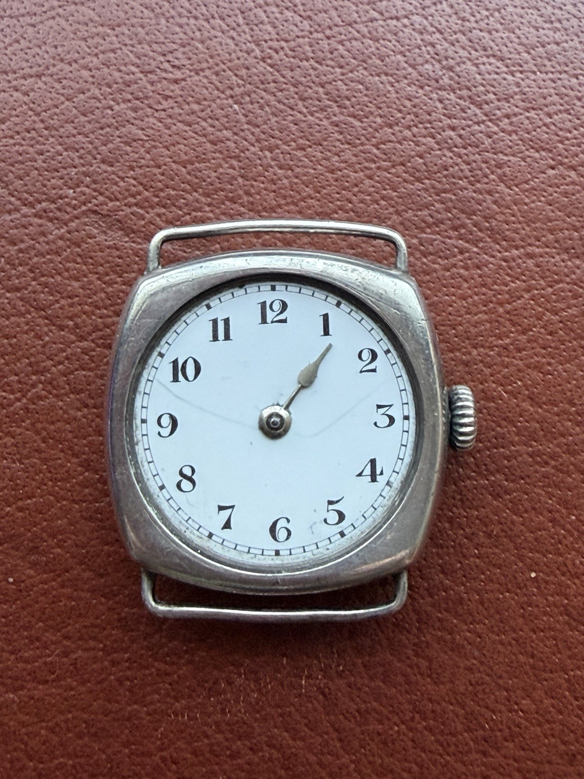 Vintage 1915 WWI Sterling Silver Watch – Ticking Project