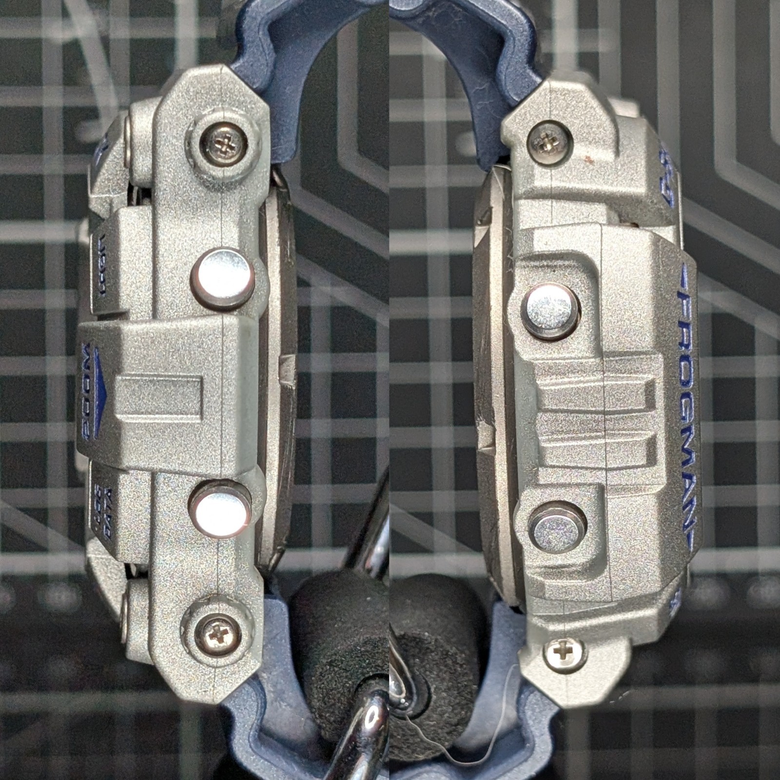 Casio G-Shock ICERC GW-200 Solar Titanium Screwback Blue Grey Master GW-200K-2