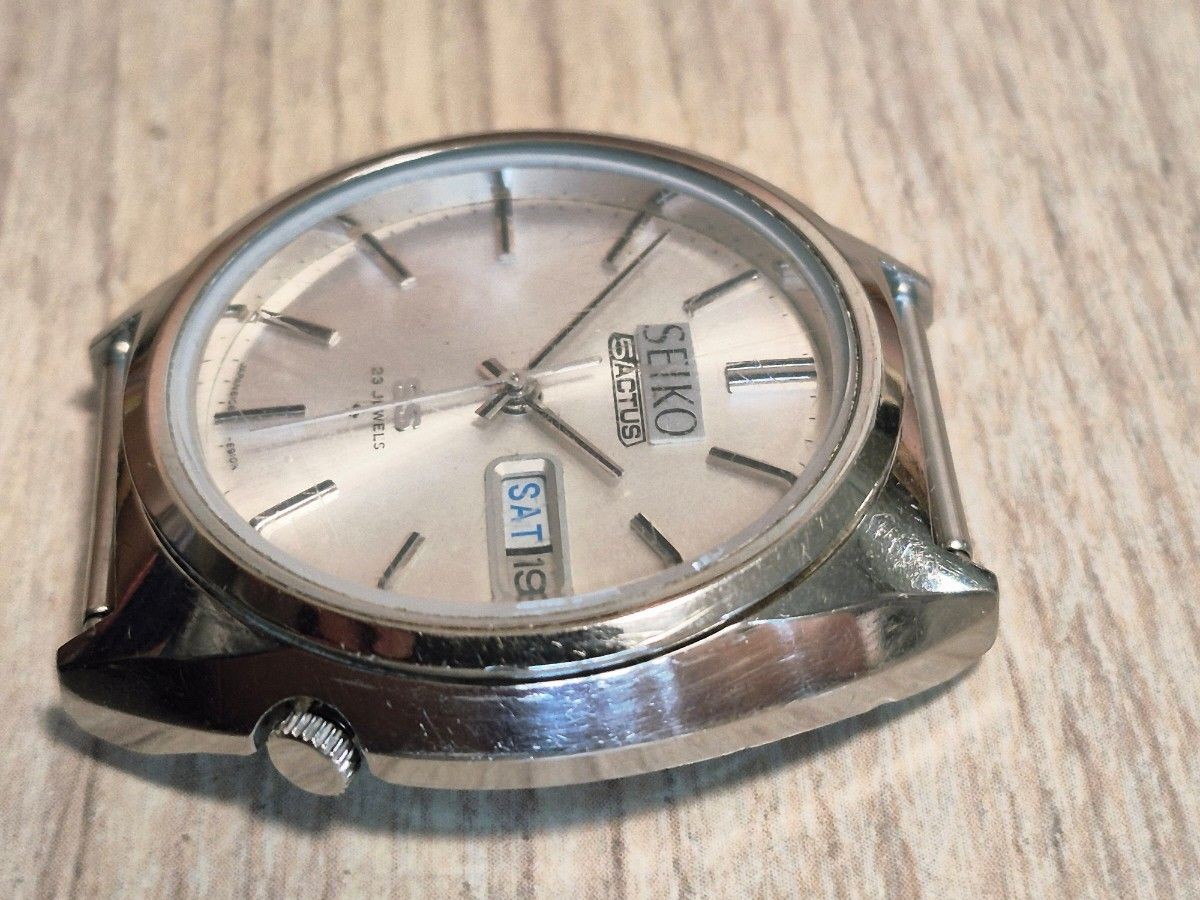 Seiko Five Actus SEIKO Manual Wind Automatic Vintage Stick On Antique Old