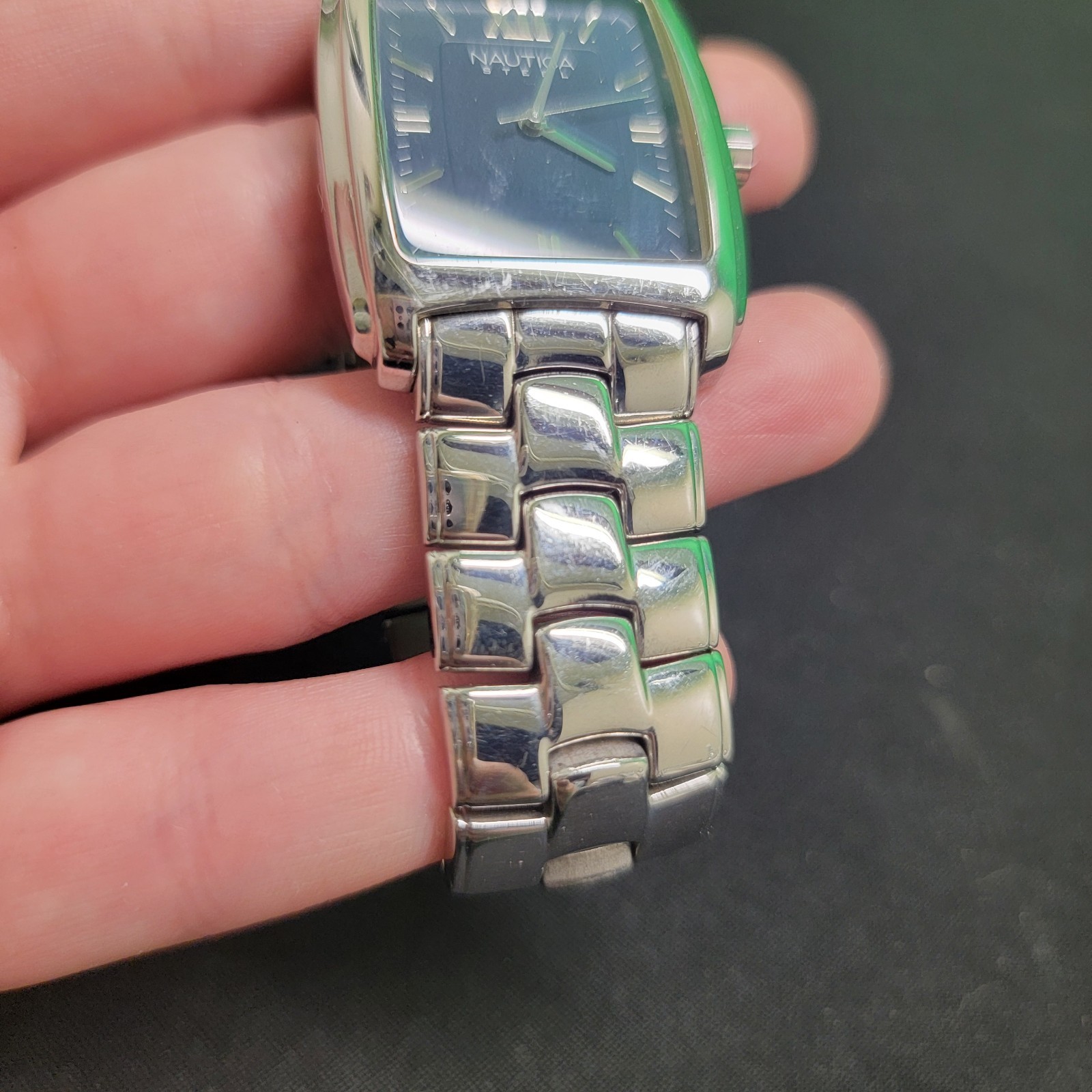 Nautica Brand Stainless Steel Men’s Watch Water Resistant 30 Meters