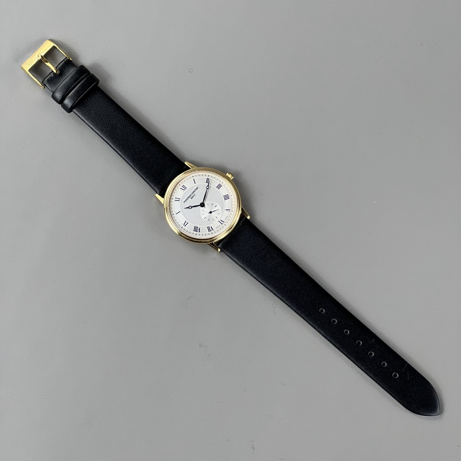 FREDERIQUE CONSTANT Slimline 34mm Small Seconds Quartz FC235X3S5/3S6 Cal.1064