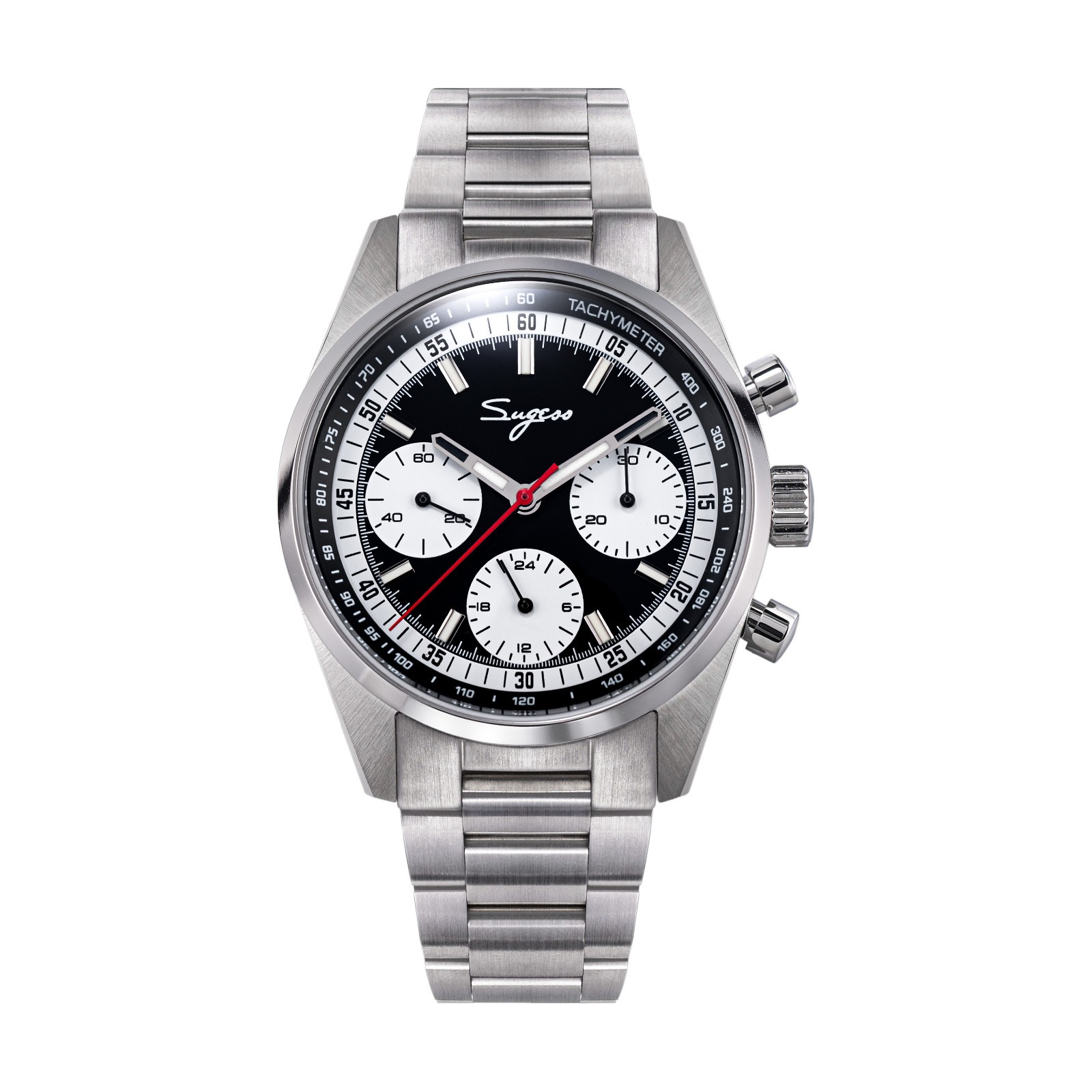 Sugess S465.SK.S SWAN NECK Sapphire Chrono Mechanical Watch SEAGULL 1963