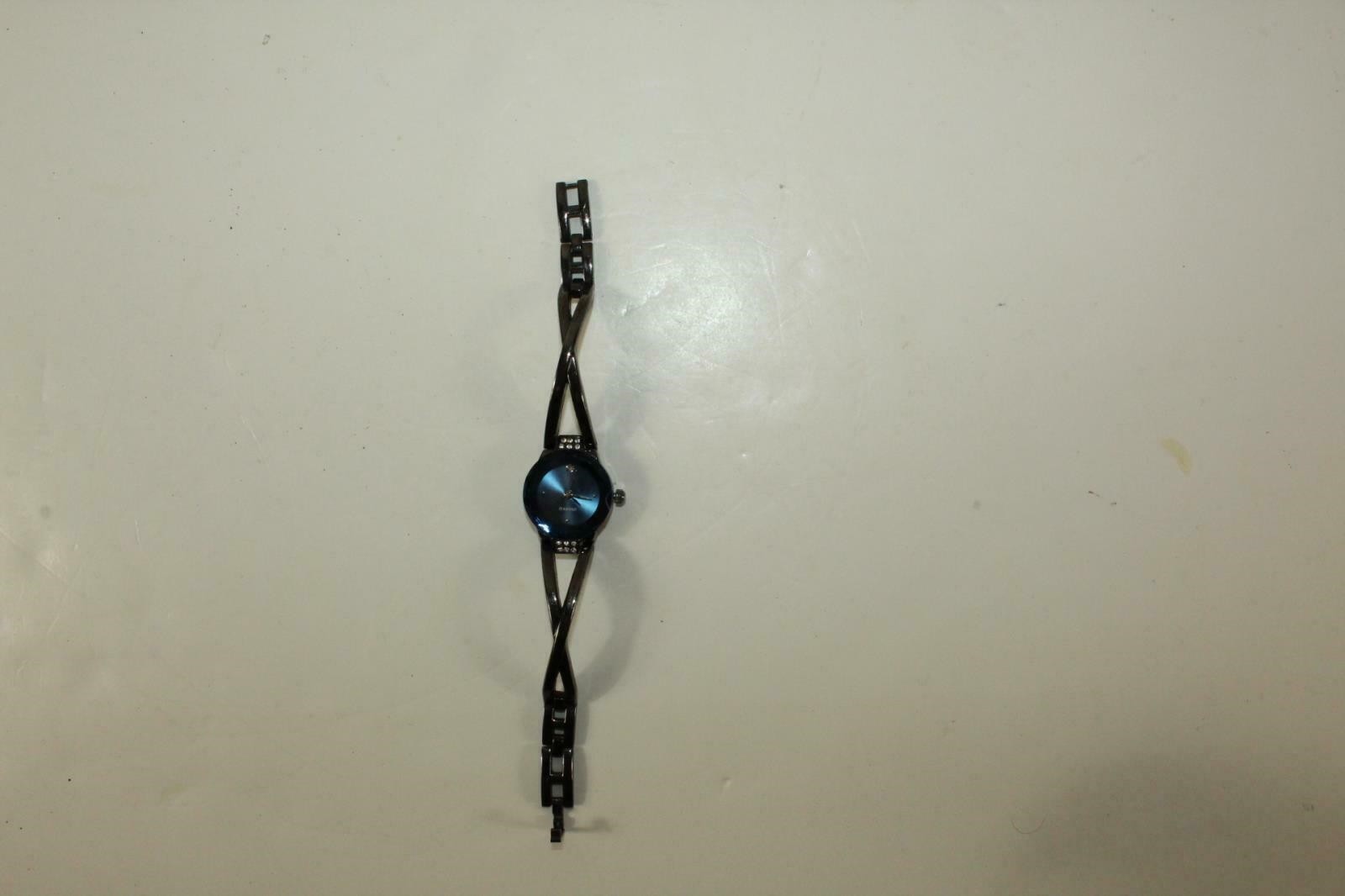 Ladies Allude Wristwatch Faceted Blue Face Diamond At 12 o’clock