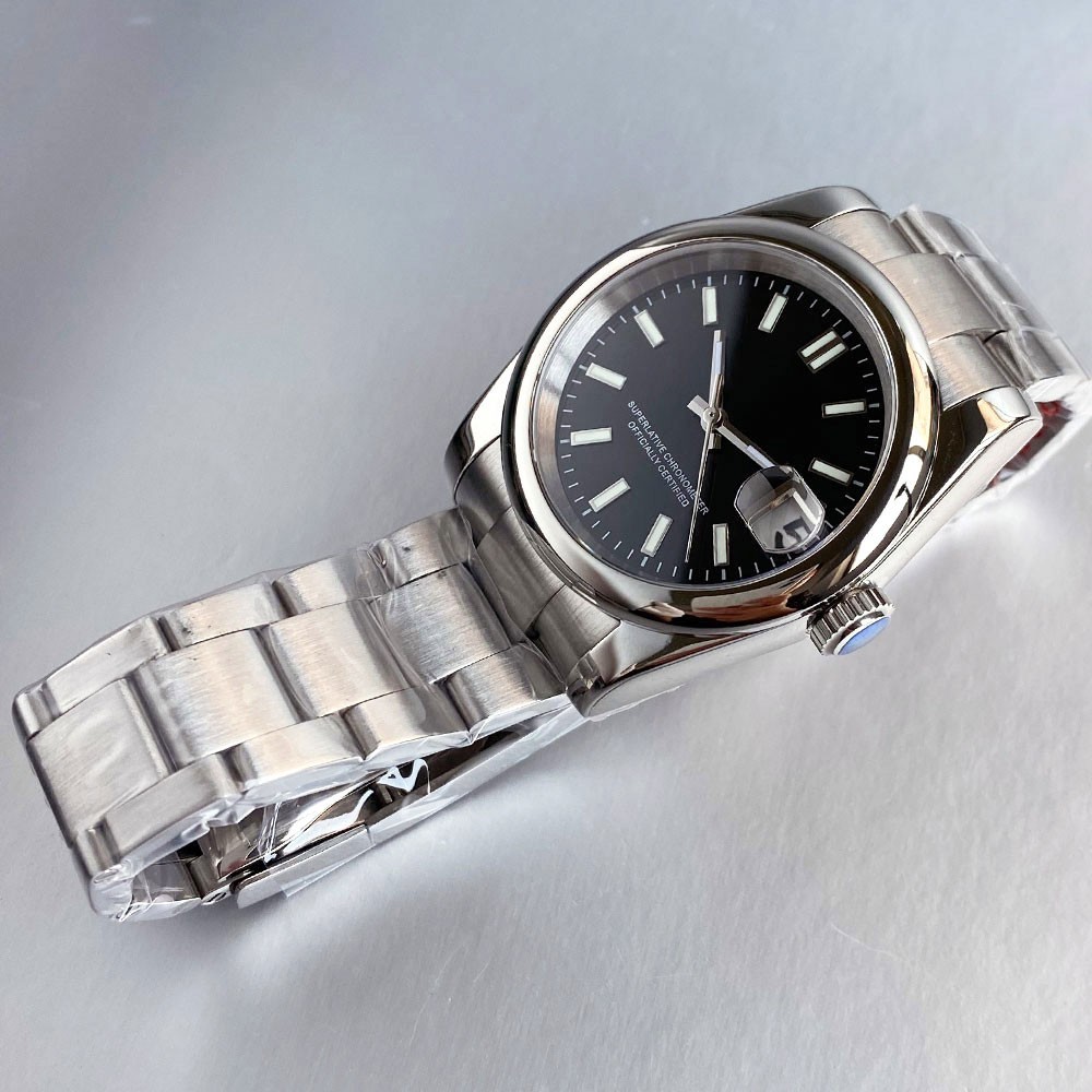 Tandorio 36/39mm Sapphire Sunburst Dial 20ATM Japan NH35 Auto Men Watch Lume