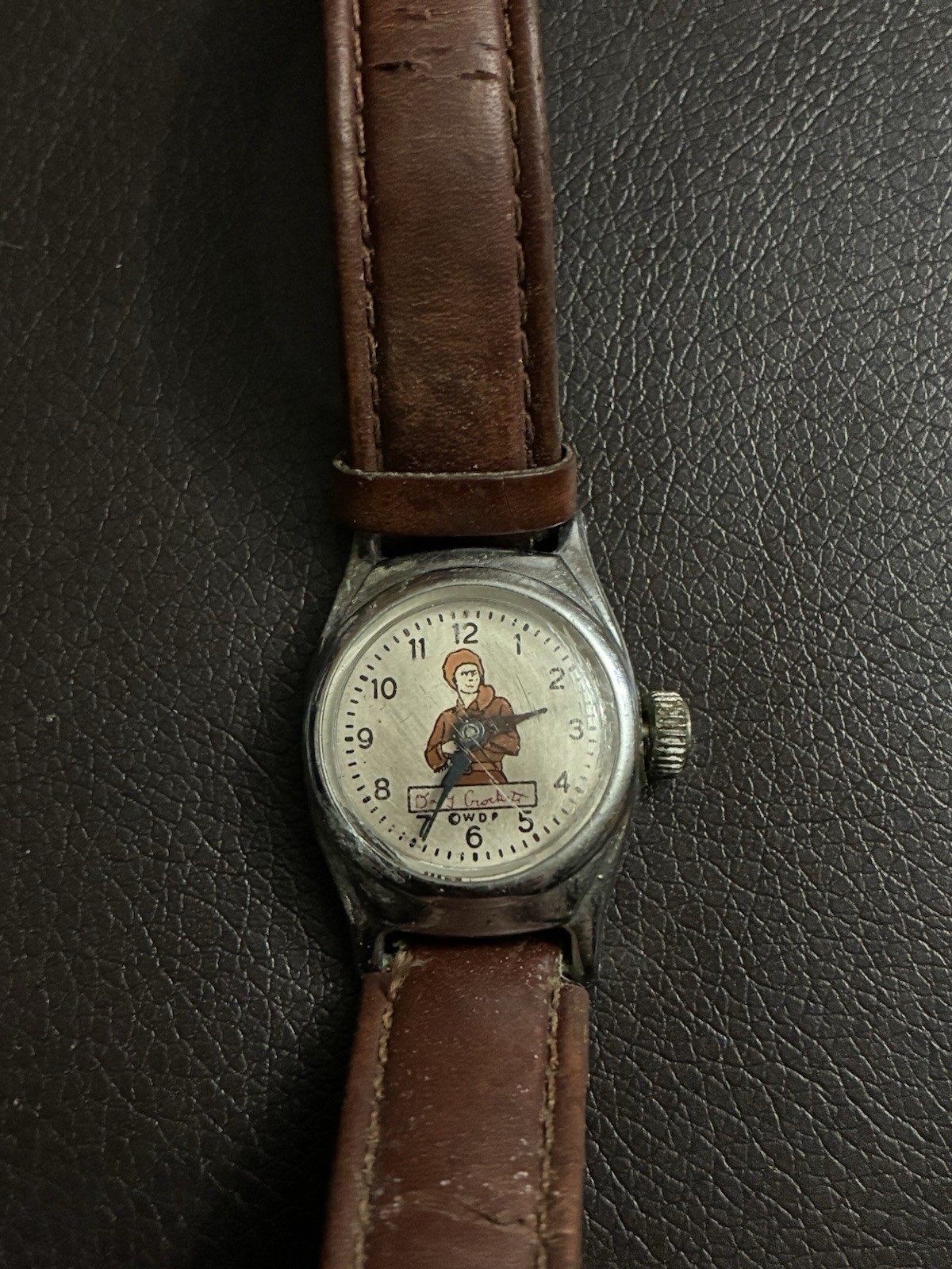 Vintage Davy Crockett US Time Youth Wristwatch