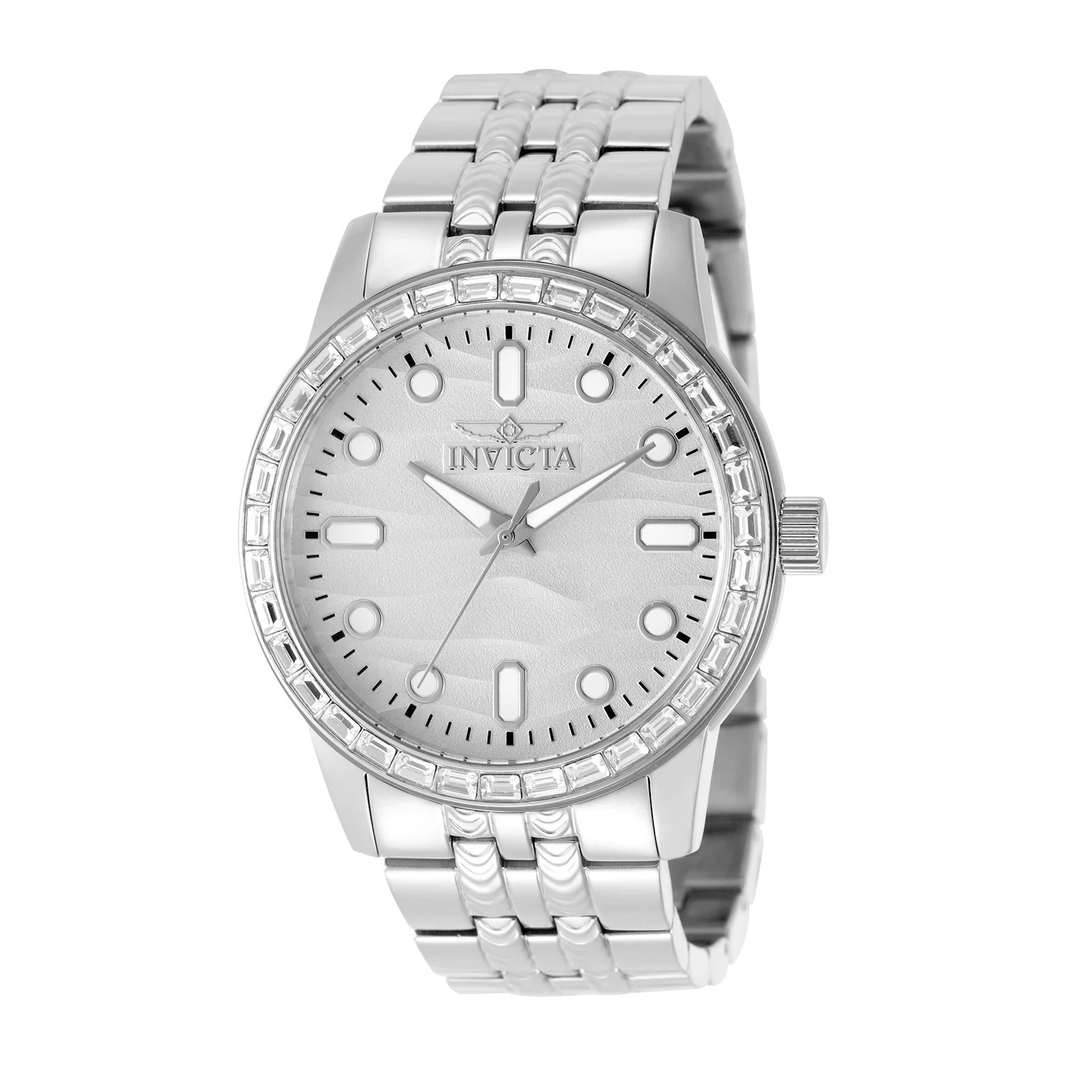 Invicta Men’s 50194 Celestial Quartz PC21 Silver Dial Watch