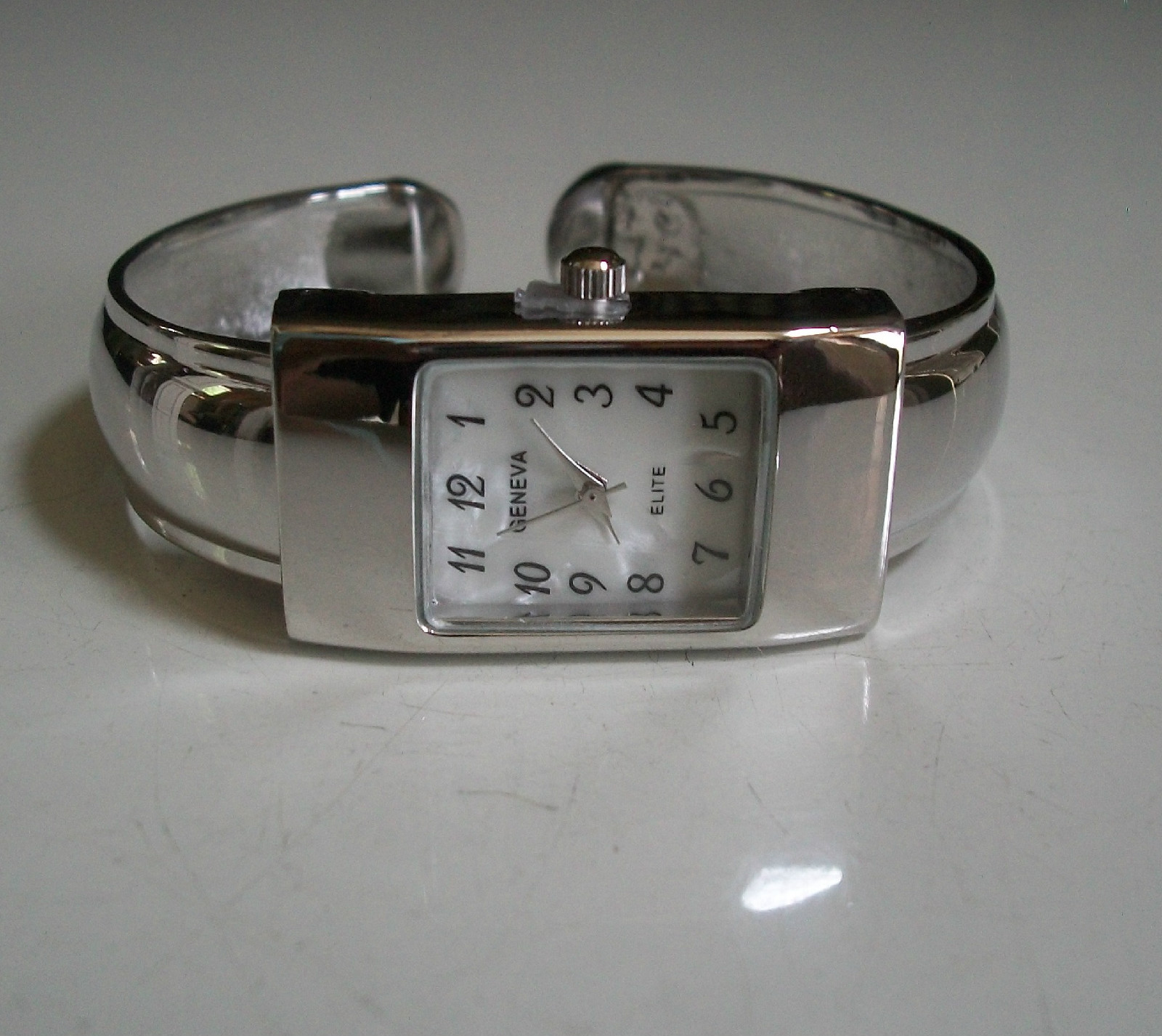 Women’s Number Dial Red, Green, Purple, Brown, Black, Orange Bangle Cuff Watches