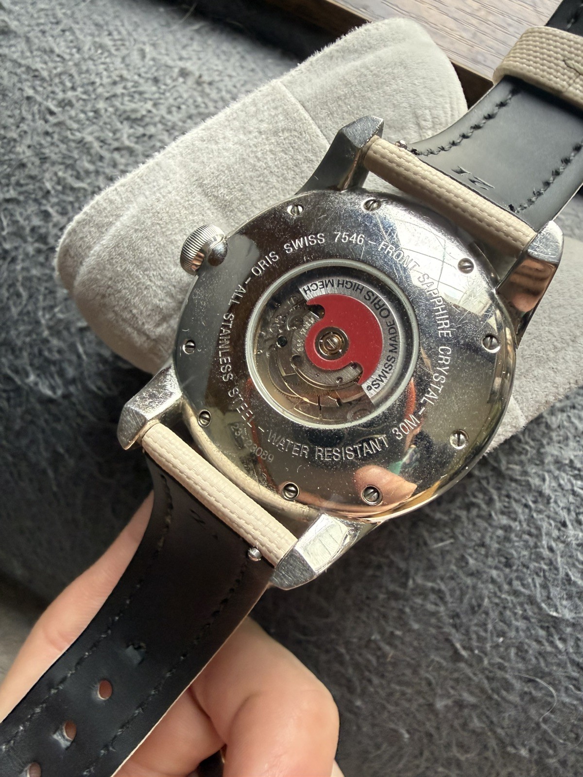 Oris Artelier 7546 40.5mm Automatic Moonphase Day-Date – 4 Straps