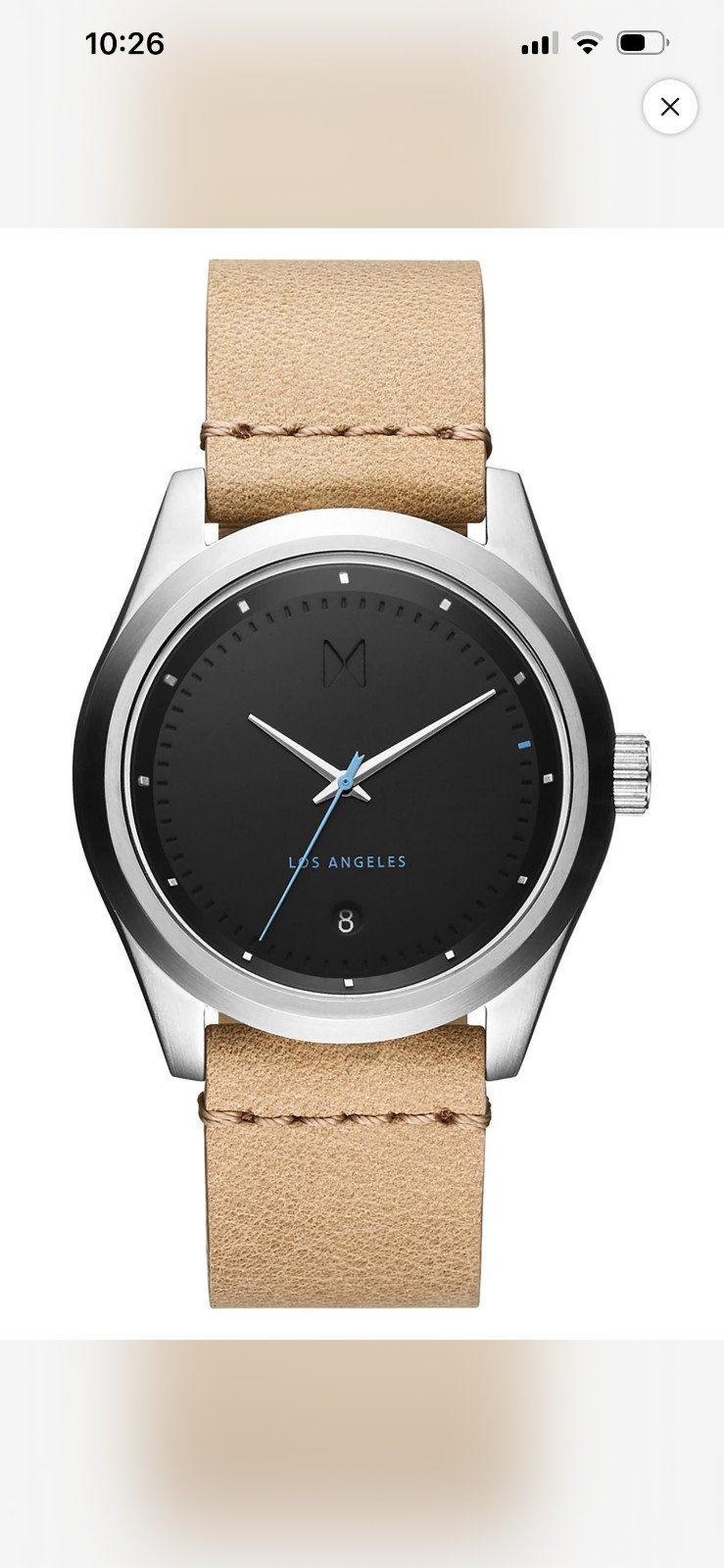 MVMT Unisex TC01-RGGR Rise Analog Quartz Watch MSRP $125