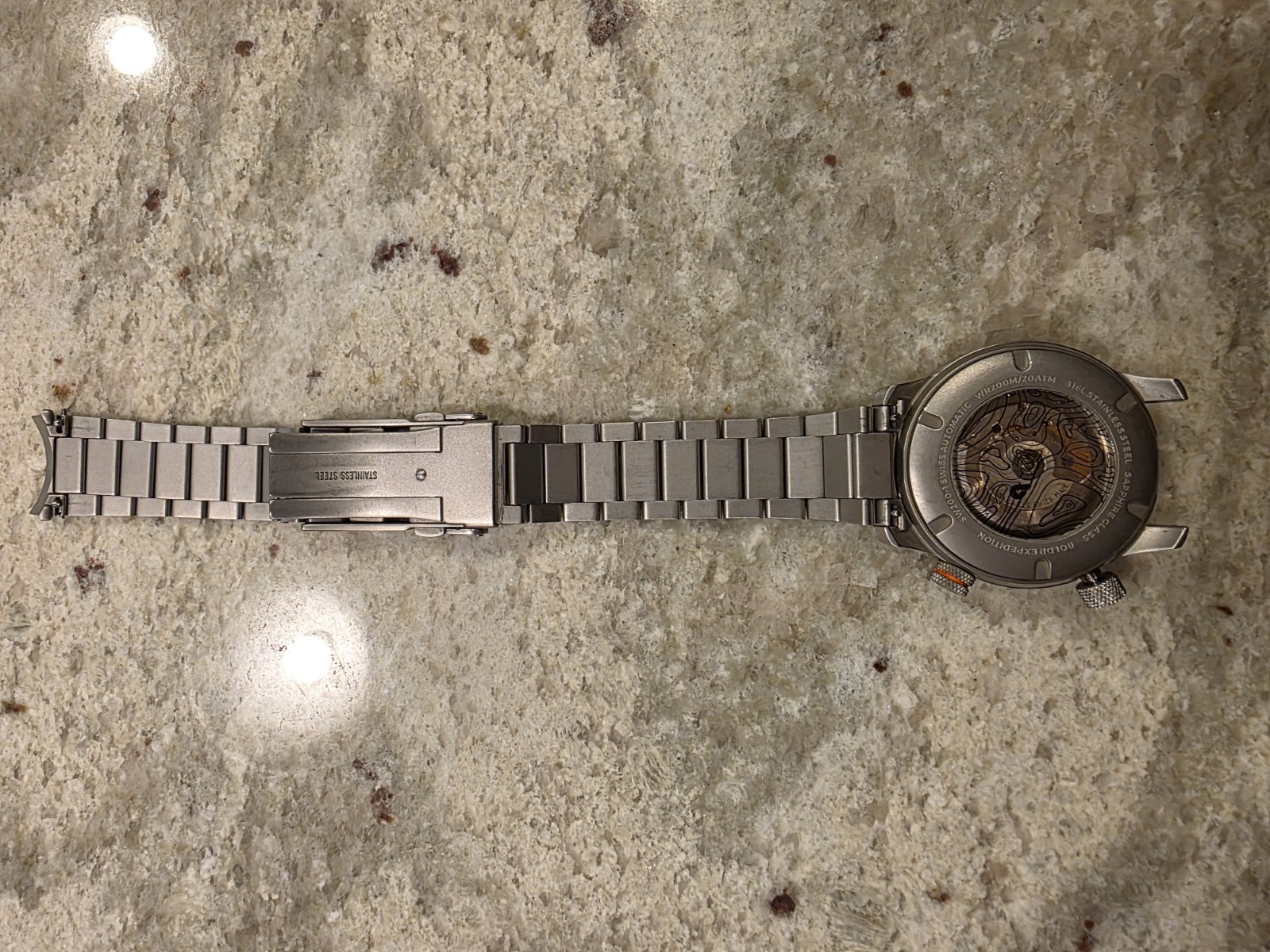 BOLDR Expedition Everest version 1 – canvas and stainless strap/bands (See Note)