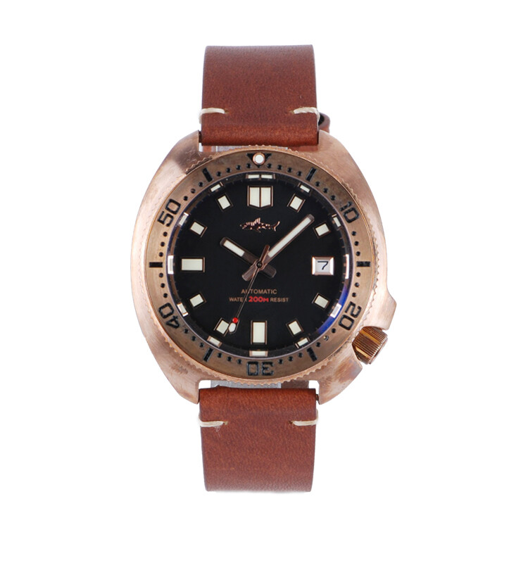 Heimdallr CuSn8 Bronze 6309 Willard SPR777 NH35A Automatic 200M Diver Watch C3