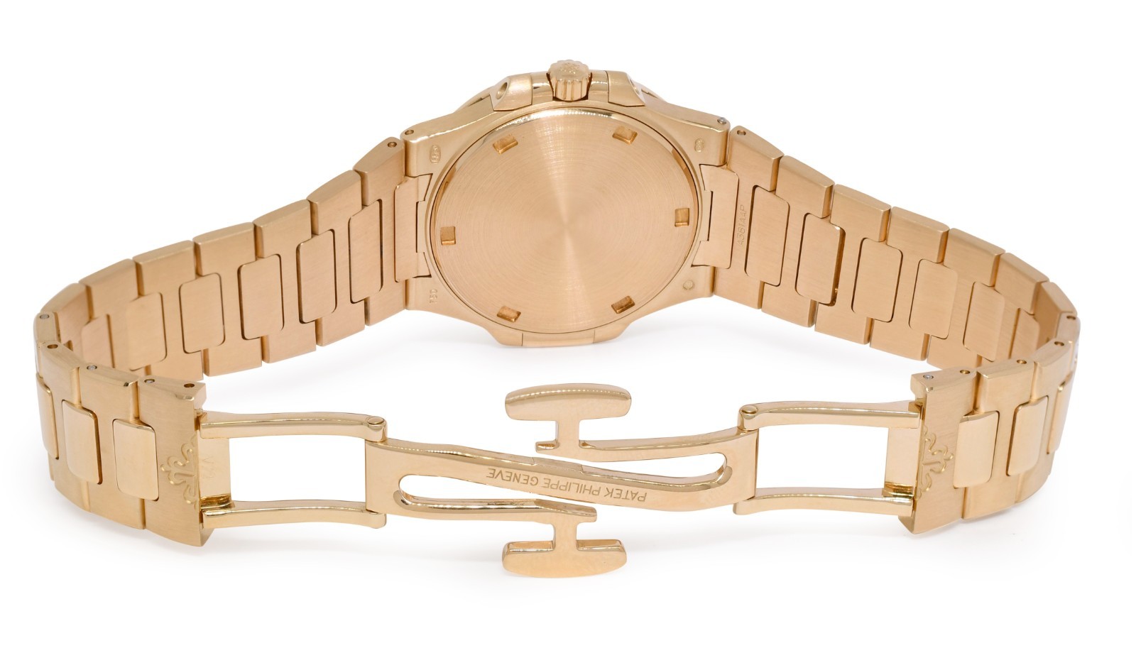 Patek Philippe Nautilus 18k Rose Gold & Diamond Ladies Watch 7010/1R