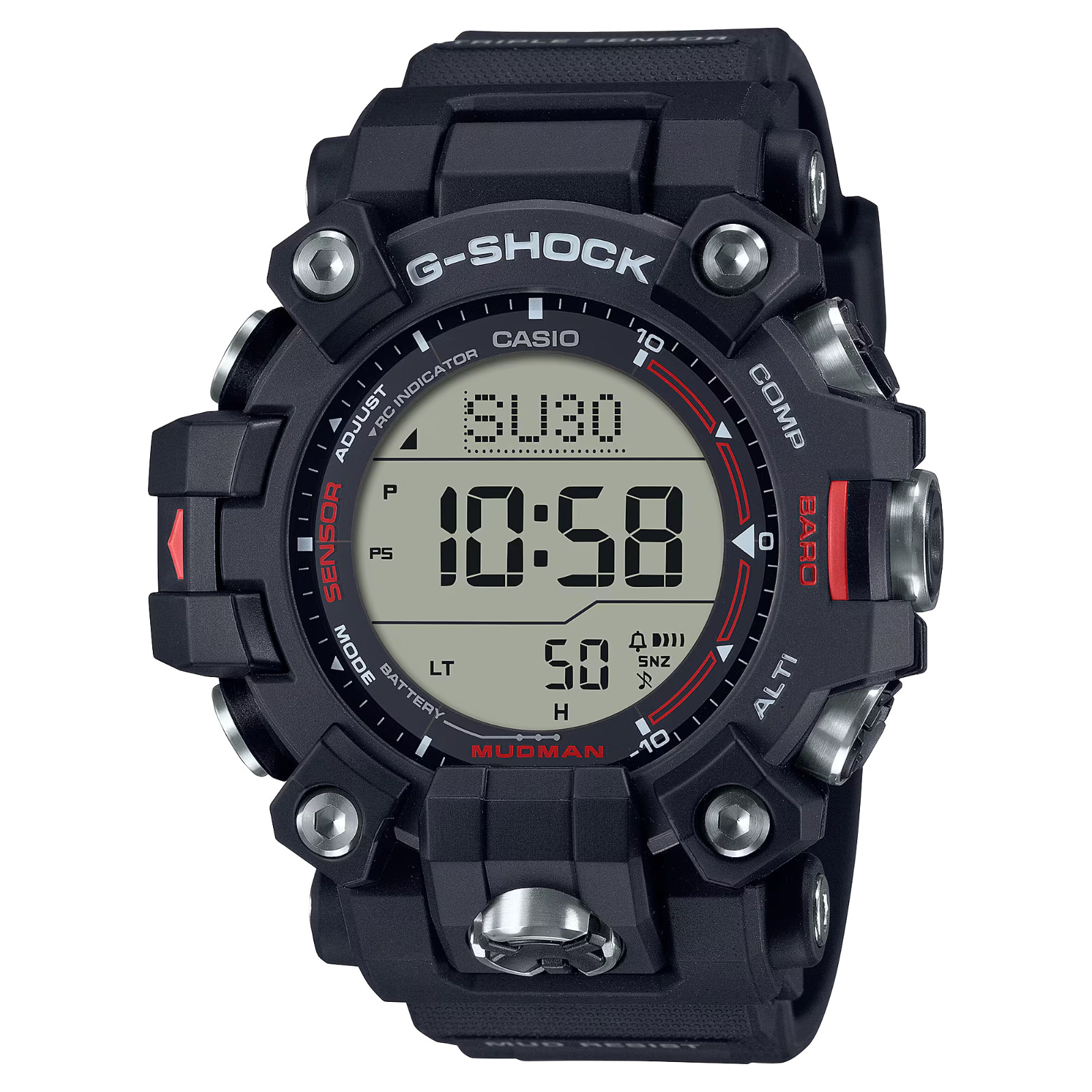 NEW Casio G-Shock MUDMAN Compass Altimeter Barometer Solar Mens Watch GW9500-1