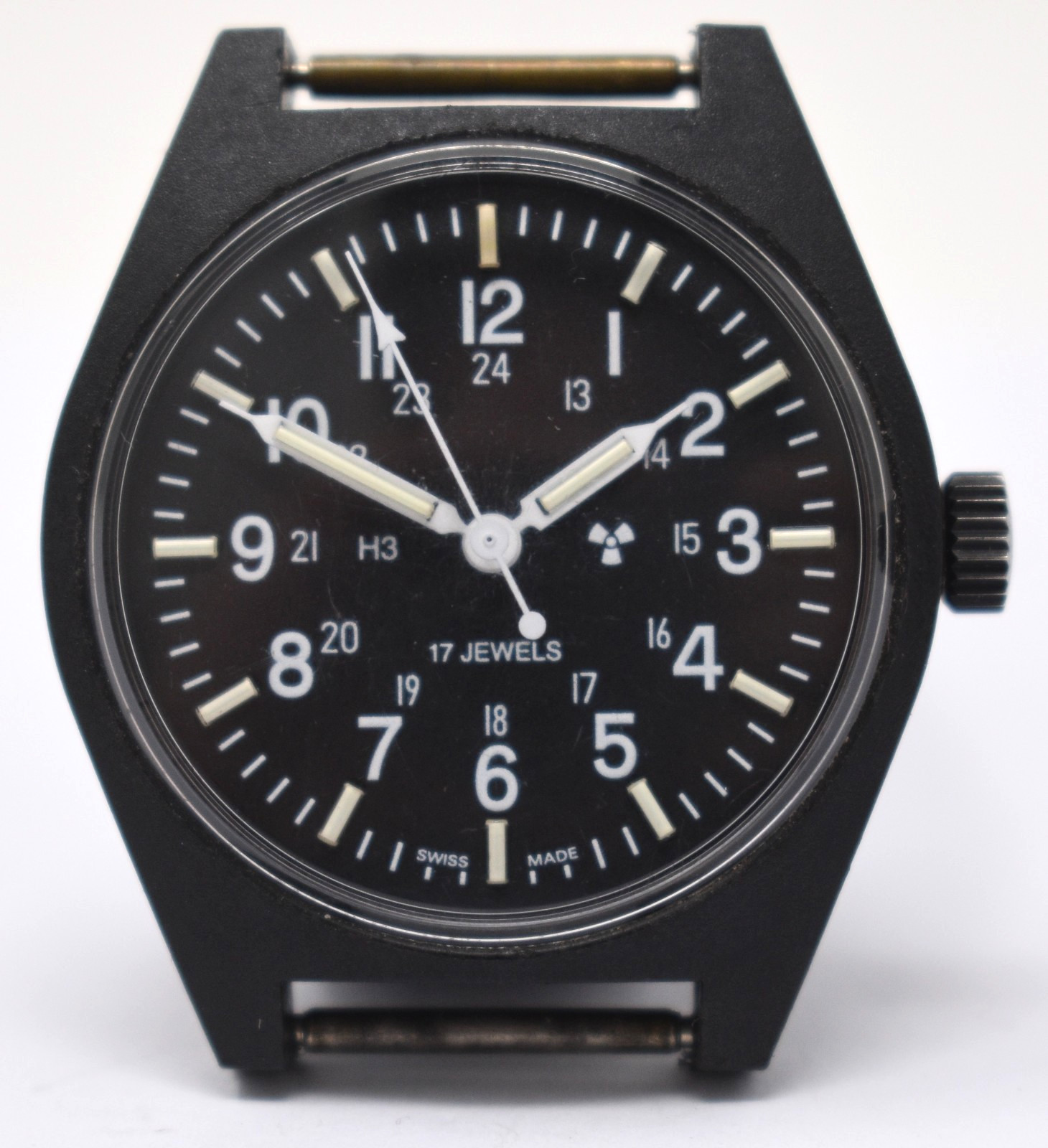 MARATHON 2004 U.S. Military General Purpose Wriswatch 17j Swiss mil-prf-46374g