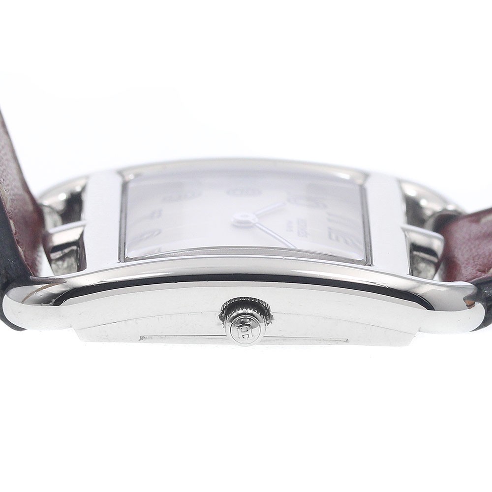 HERMES Cape Cod CC1.210 Double Tour Silver Dial Quartz Ladies Watch_959743