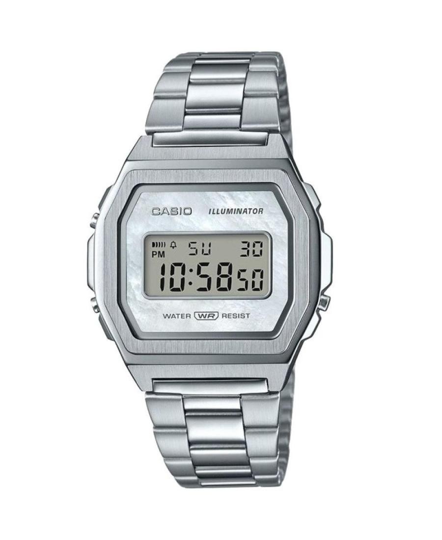 CASIO Women Digital Quartz Casual Watch Classic Dress Silver Dial Waterproof Rec