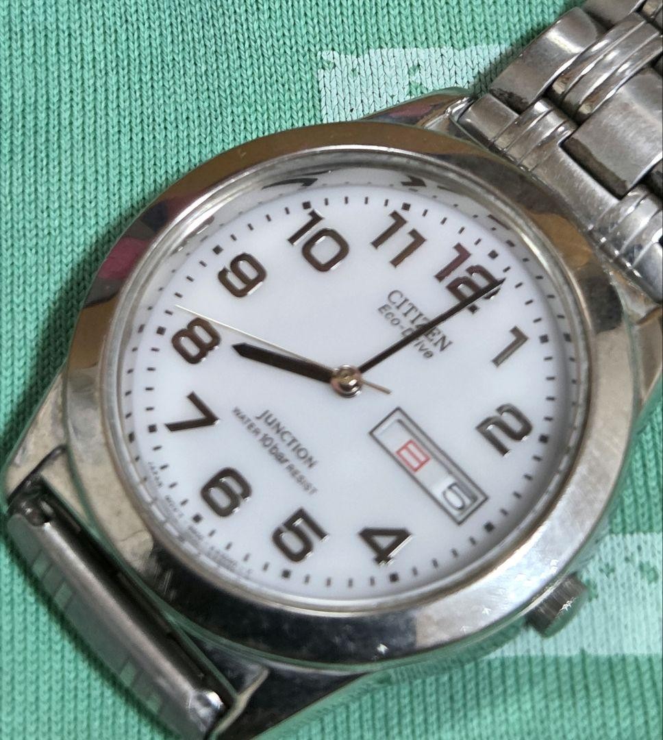 D6703 Citizen Eco-Drive Men’s Solar Quartz Watch (Working Condition)