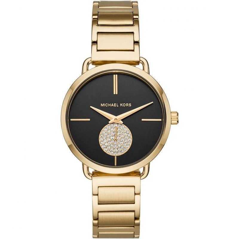 Michael Kors MK3788 Womens Portia Yellow Gold Watch