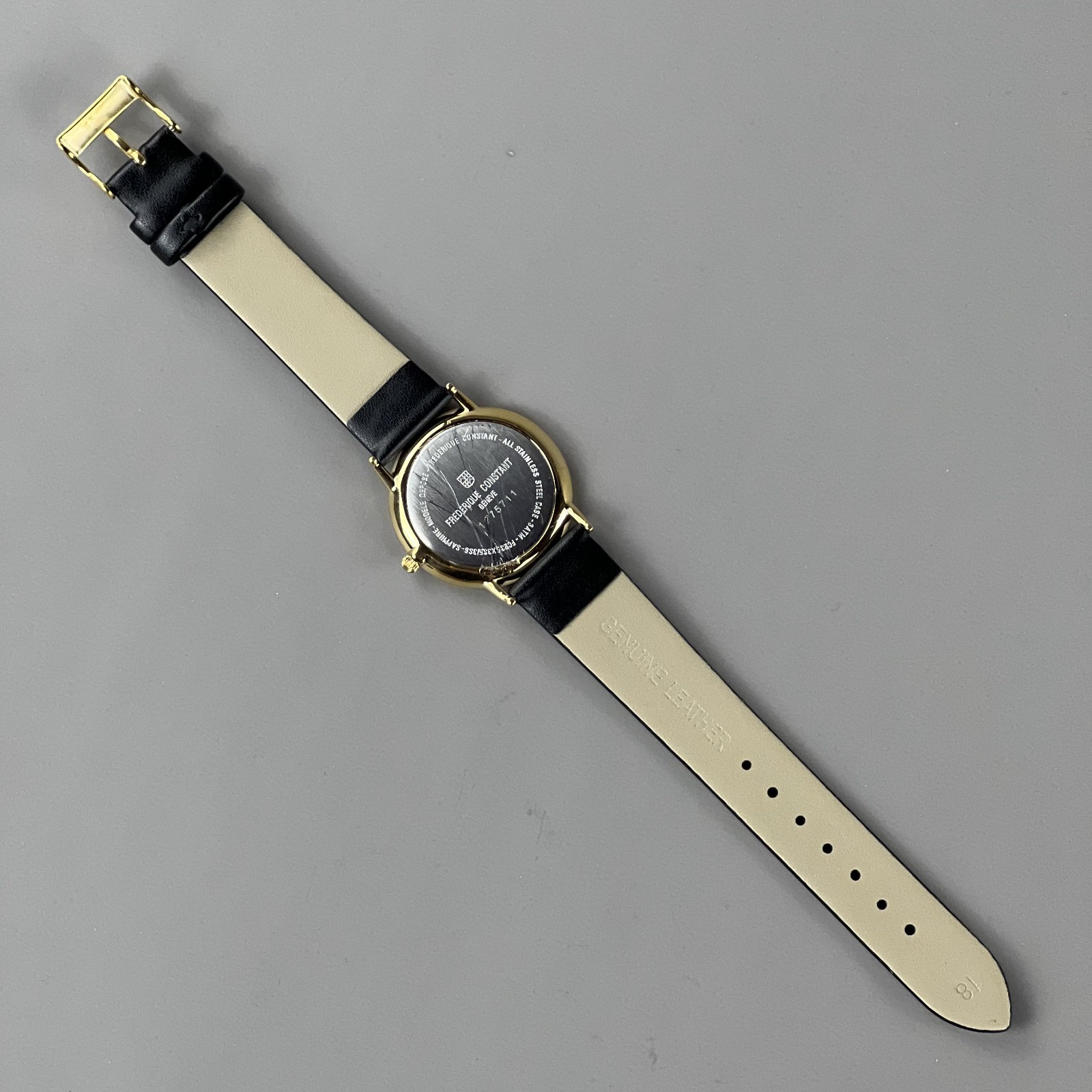 FREDERIQUE CONSTANT Slimline 34mm Small Seconds Quartz FC235X3S5/3S6 Cal.1064