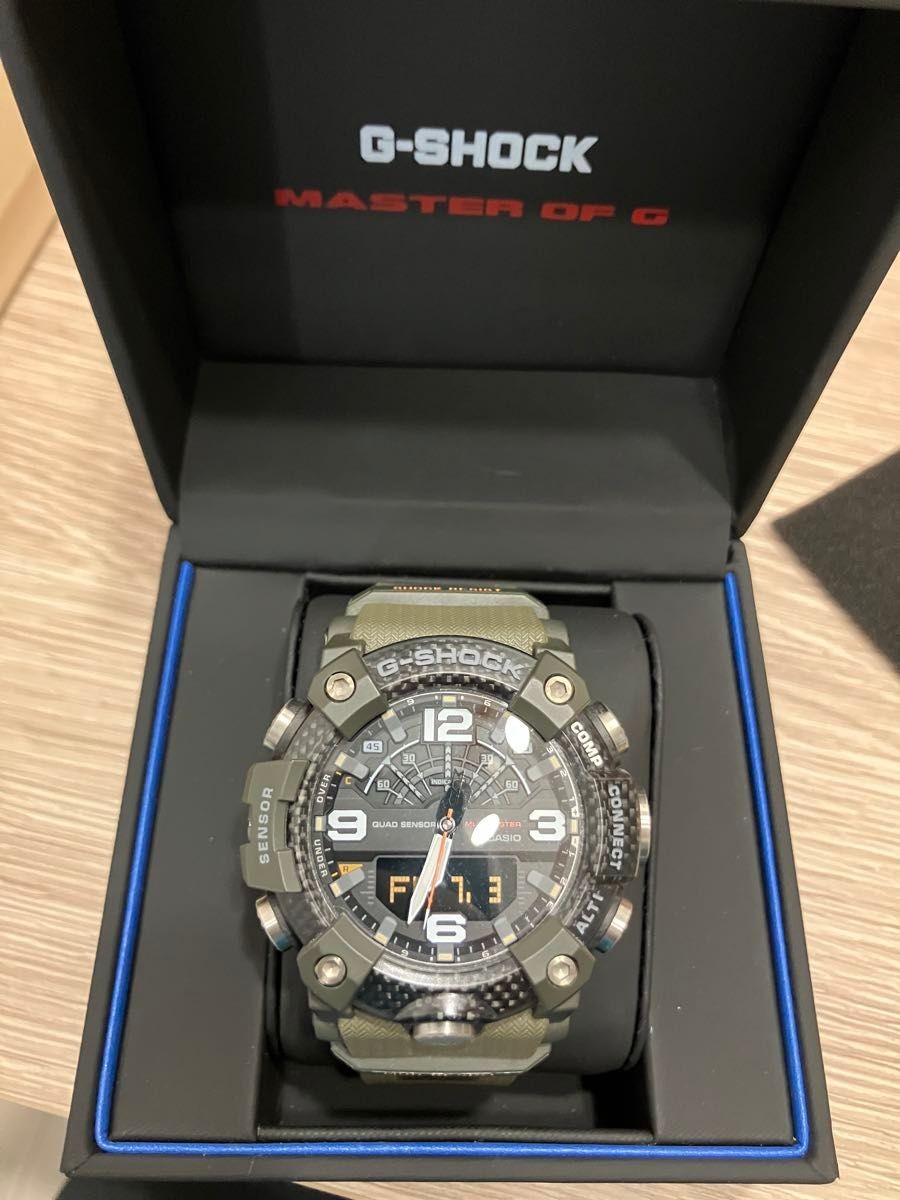 Casio G-SHOCK Mudmaster GG-B100 Khaki Used Watch