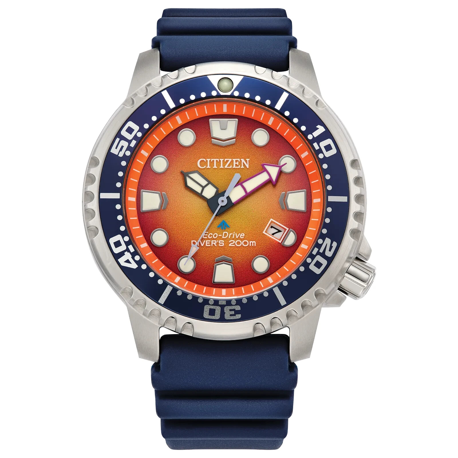 Citizen Men’s Promaster Dive Eco-Drive Date Indicator Blue Watch 44MM BN0169-03X