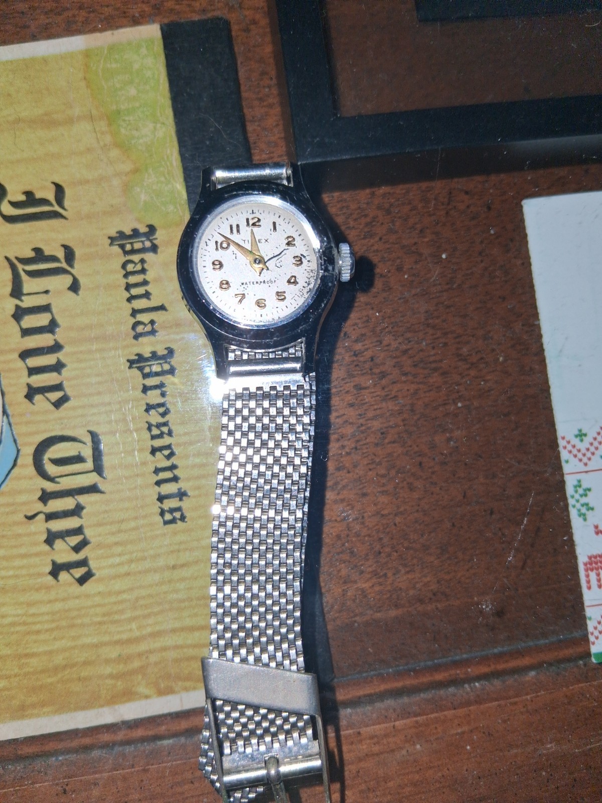 Vintage Timex Watch Womens Silver Tone Stainless Steel Manual Wind Classic 80s