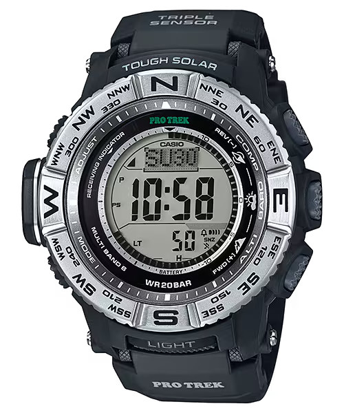 Casio Pro Trek Gray Men Wristwatch PRW-3500-1CR (retails for $365)