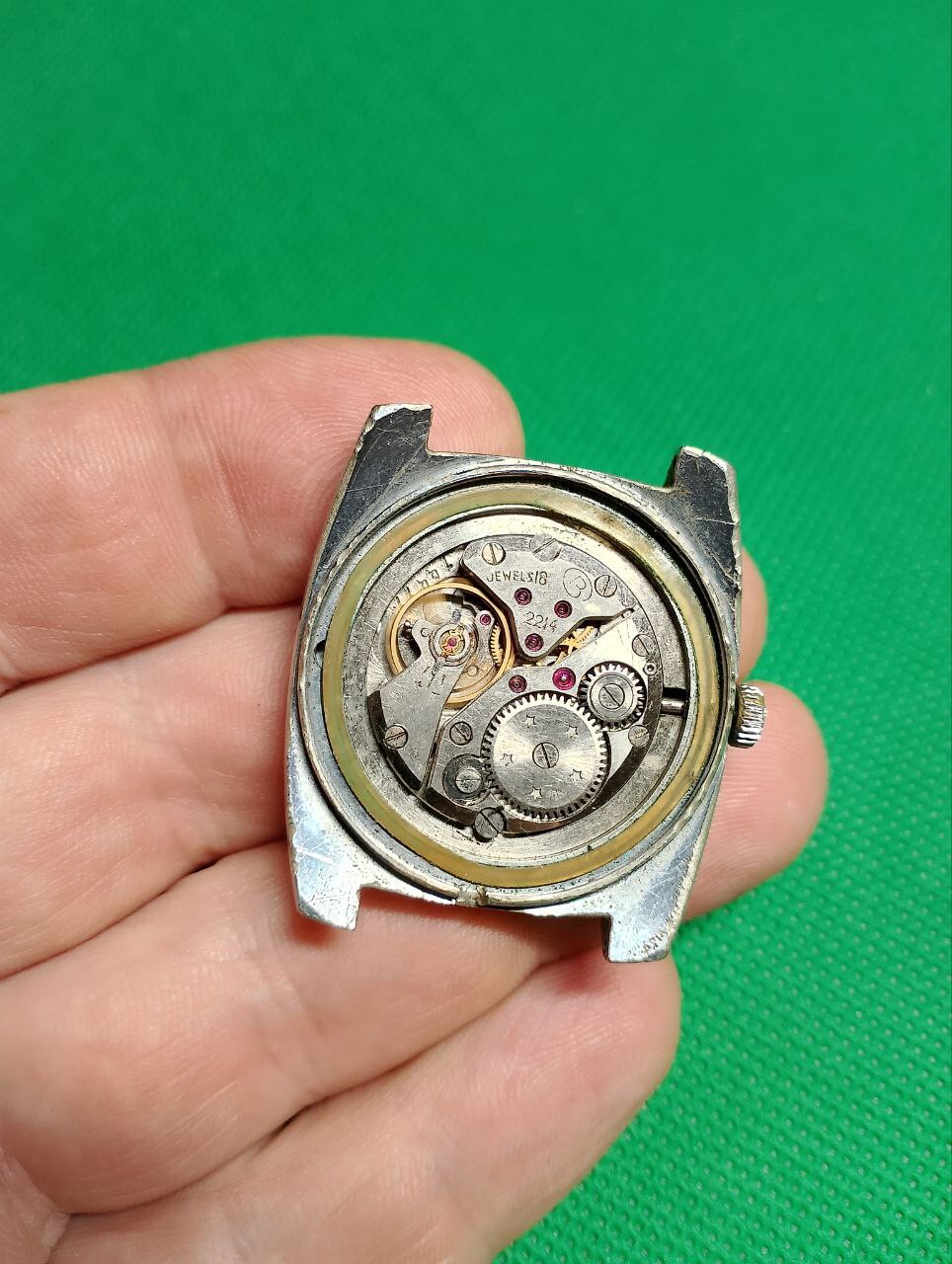 Watch Vostok Wostok 18 Jewels 2214 Vintage Wristwatch USSR Russia Soviet Working