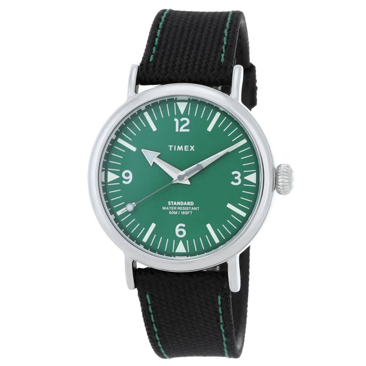 Timex Standard Quartz Green Dial Men’s Watch TW2V44200