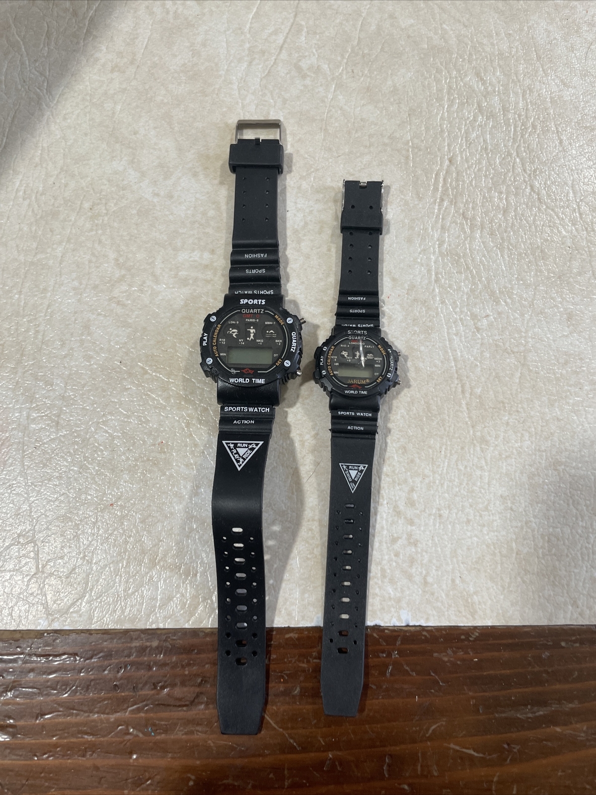 Vintage Jarum Sports Watch Set Of 2 Mens And Woman’s